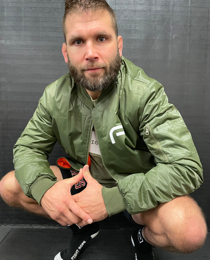 Unleash Your Power: Limited Edition Fight Rope Bomber Jacket is Here!
